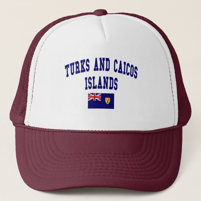 GORRA DE CAMIONERO ISLAS TURCAS Y CAICOS (Anverso)