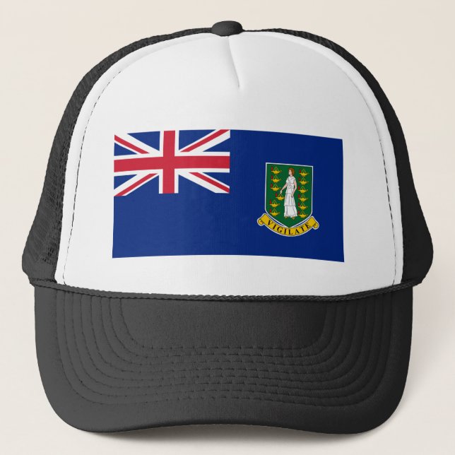 Gorra De Camionero Islas Vírgenes Británicas (Anverso)