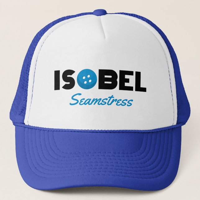 Gorra De Camionero Isobel Seamstress Trucker Hat (Anverso)