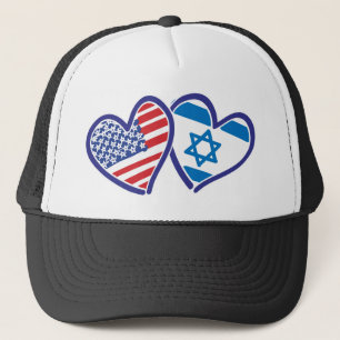 Gorra De Camionero Israel USA Love