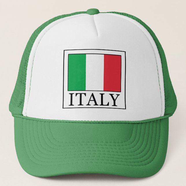 Gorra De Camionero Italia (Anverso)