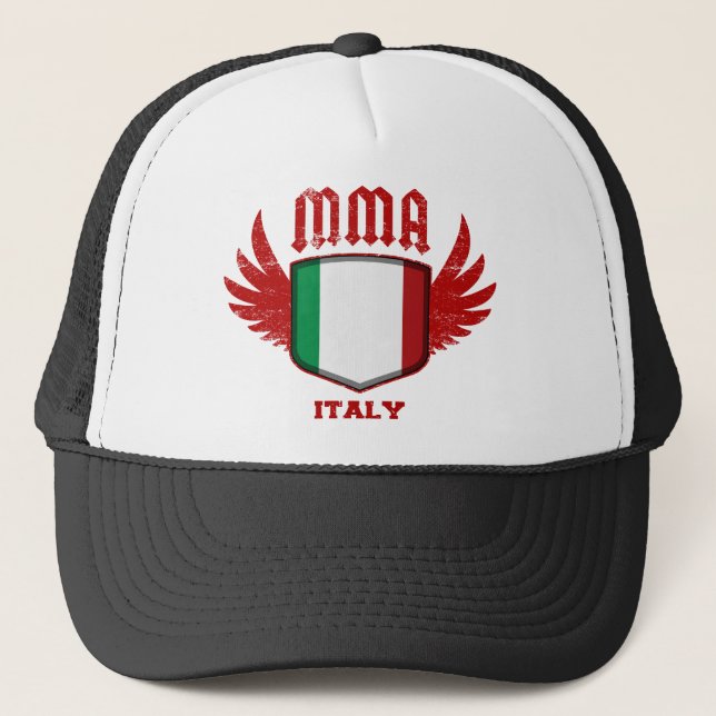 Gorra De Camionero Italia (Anverso)