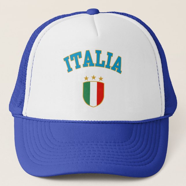 Gorra De Camionero Italia (Anverso)
