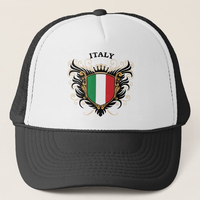 Gorra De Camionero Italia (Anverso)