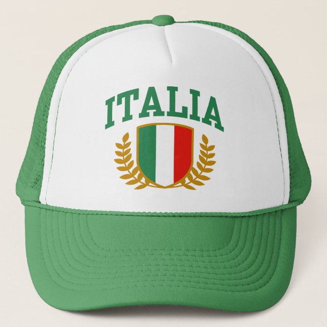 Gorra De Camionero Italia (Anverso)