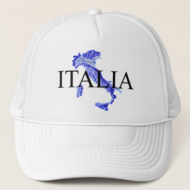 Gorra De Camionero Italia (Anverso)