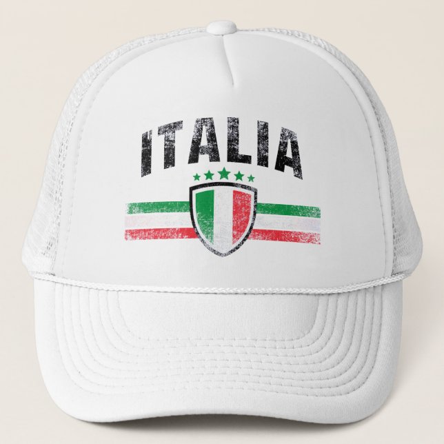 Gorra De Camionero Italia (Anverso)