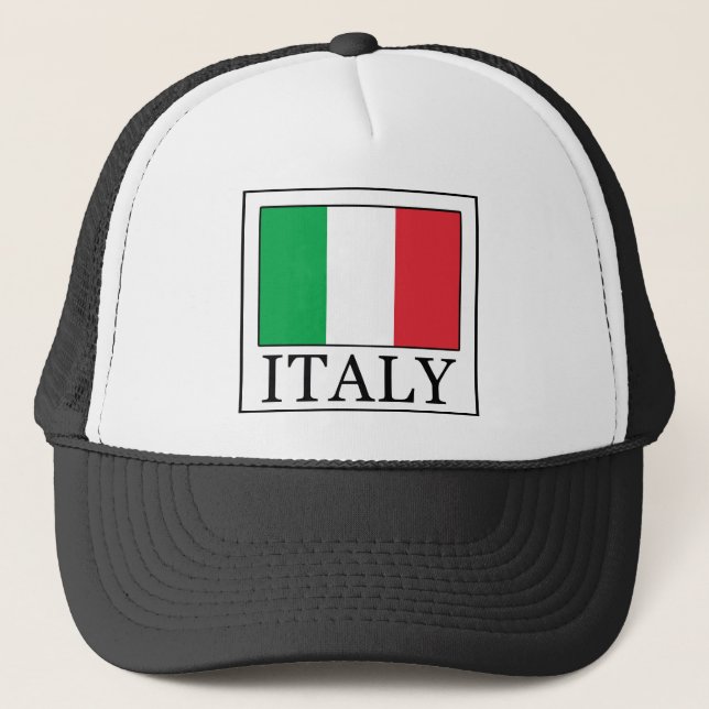 Gorra De Camionero Italia (Anverso)