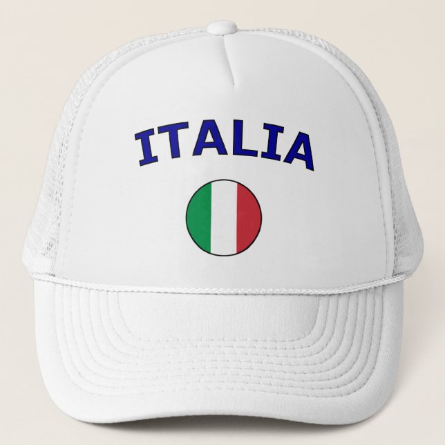 Gorra De Camionero Italia (Anverso)