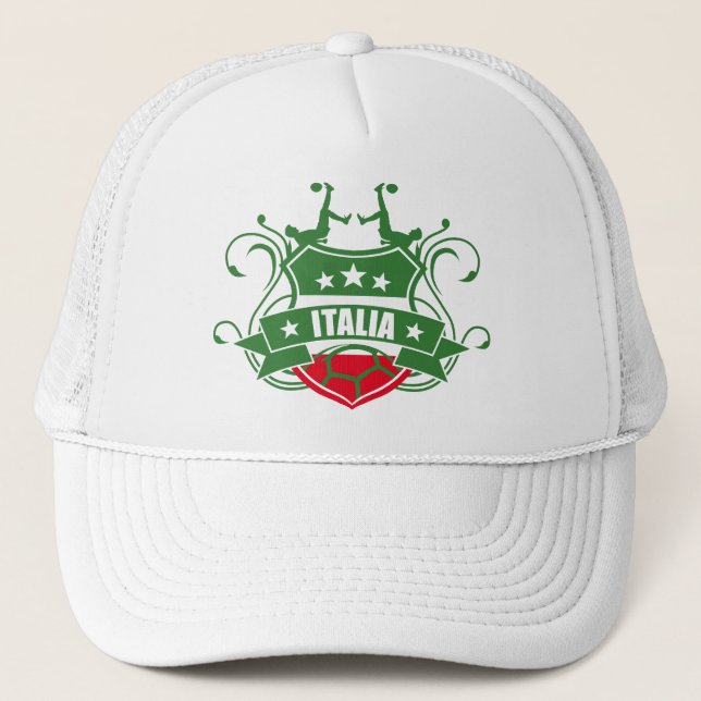 Gorra De Camionero ITALIA soccer (Anverso)
