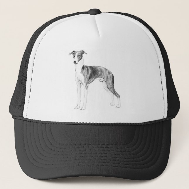 Gorra De Camionero Italian Greyhound Style (Anverso)