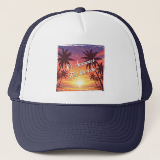 Gorra De Camionero It's Summer Feel the vibe