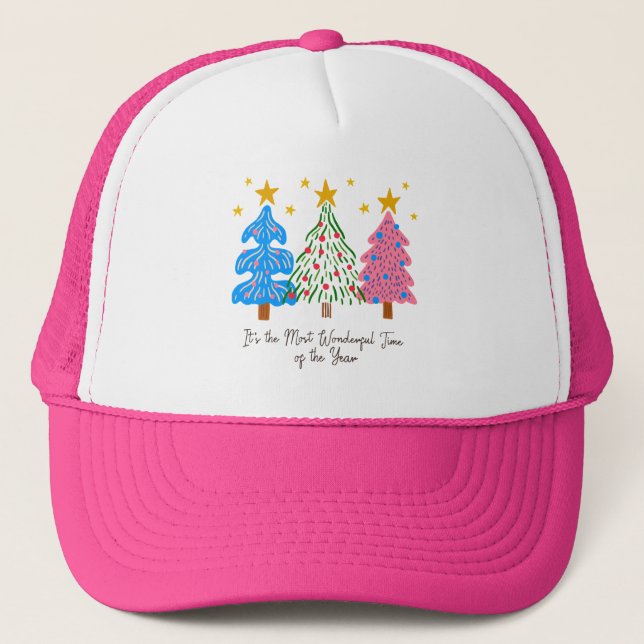 Gorra De Camionero It's The Most Wonderful Time Christmas  (Anverso)