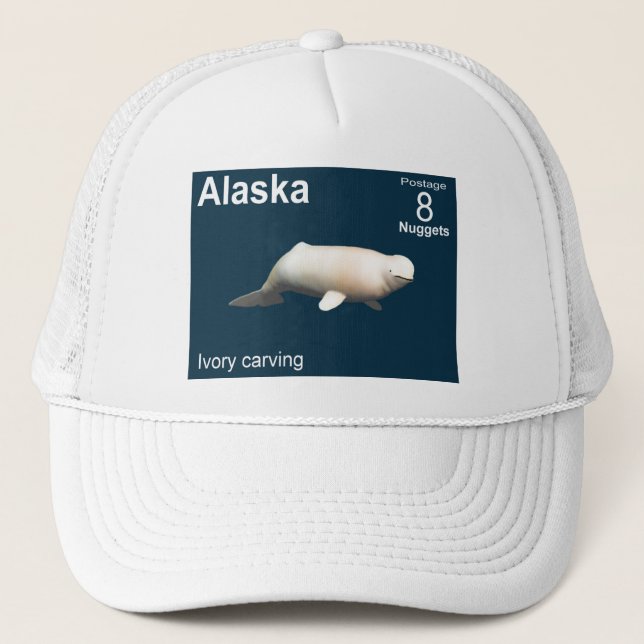Gorra De Camionero Ivory Beluga (Anverso)