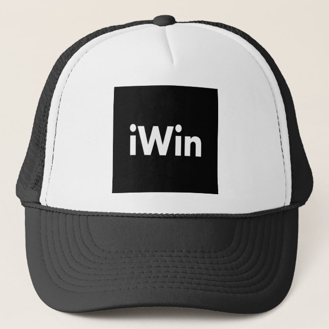 Gorra De Camionero iWIN (Anverso)