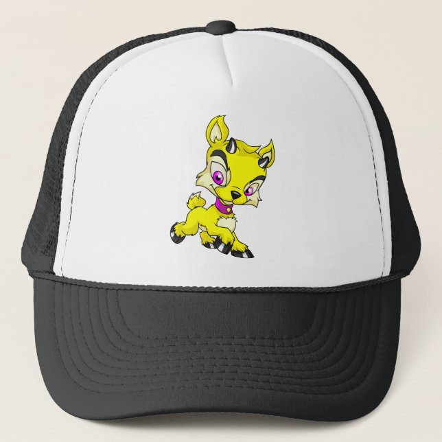 Gorra De Camionero Ixi amarillo (Anverso)