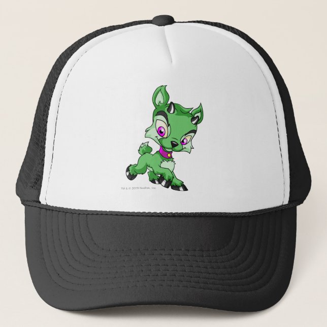 Gorra De Camionero Ixi verde (Anverso)
