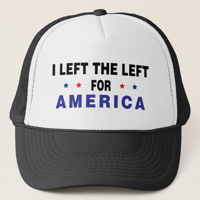 Gorra De Camionero Izquierda Para Estados Unidos (Anverso)