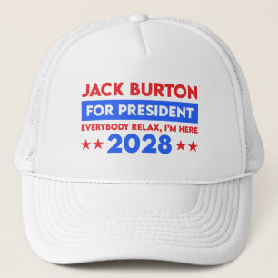 Gorra De Camionero Jack Burton para la presidencia 2028