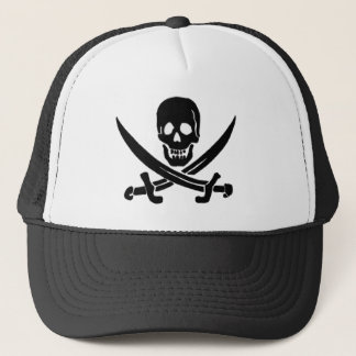 Gorra De Camionero Jack Rackham-Negro
