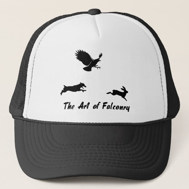 Gorra De Camionero Jack Russel y Falconry (Anverso)