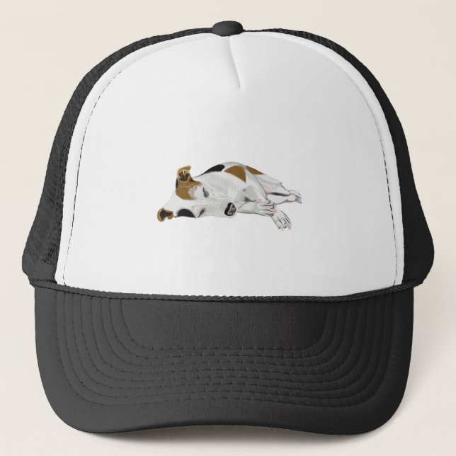 Gorra De Camionero Jack Russell (Anverso)