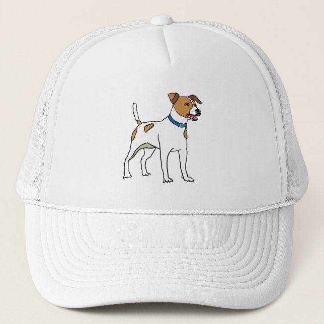 Gorra De Camionero Jack Russell Terrier (Anverso)