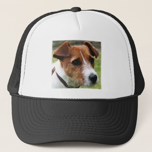 Gorra De Camionero Jack Russell Terrier (Anverso)