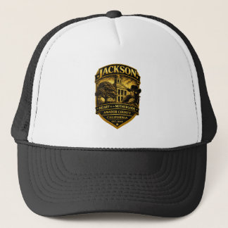 Gorra De Camionero Jackson, California – Historic Crest design