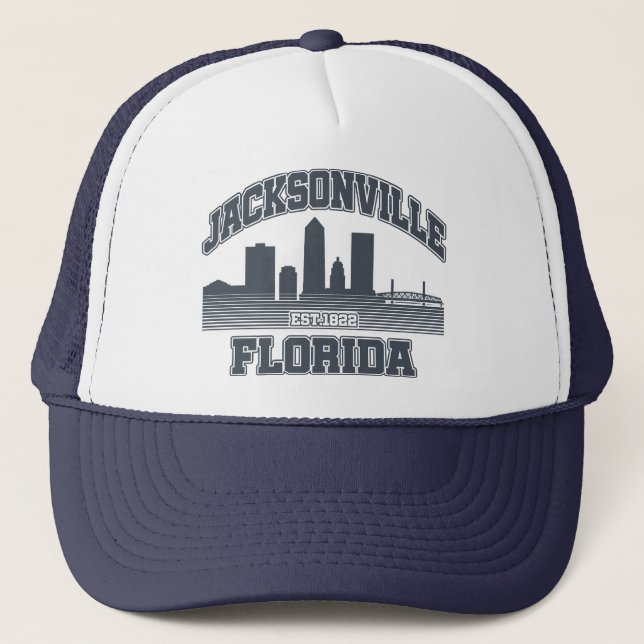 Gorra De Camionero Jacksonville, Florida (Anverso)