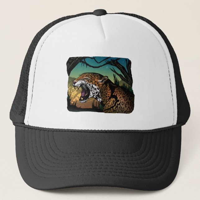 Gorra De Camionero Jaguar (Anverso)