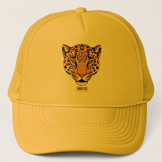 Gorra De Camionero Jaguar. CEO de Jungle (Anverso)