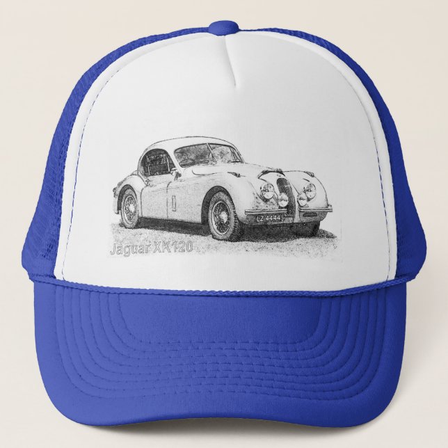 Gorra De Camionero Jaguar XK120 (Anverso)