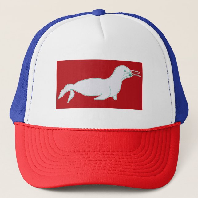 Gorra De Camionero Jake Seal Trucker Hat (Anverso)