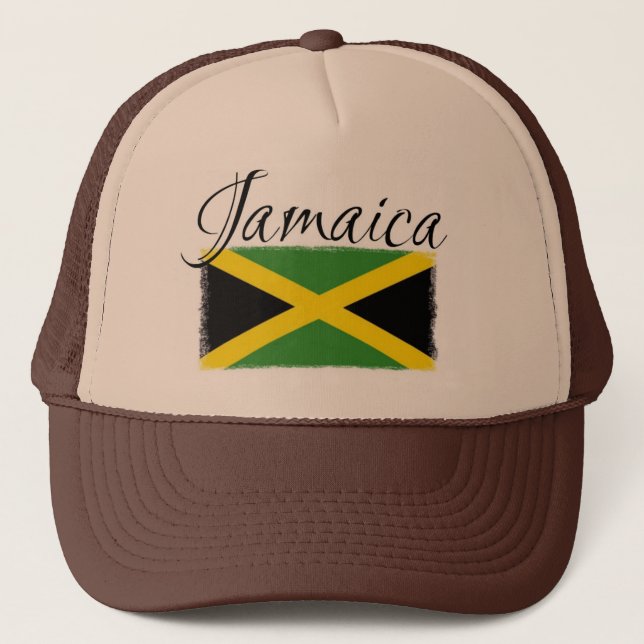 Gorra De Camionero Jamaica (Anverso)