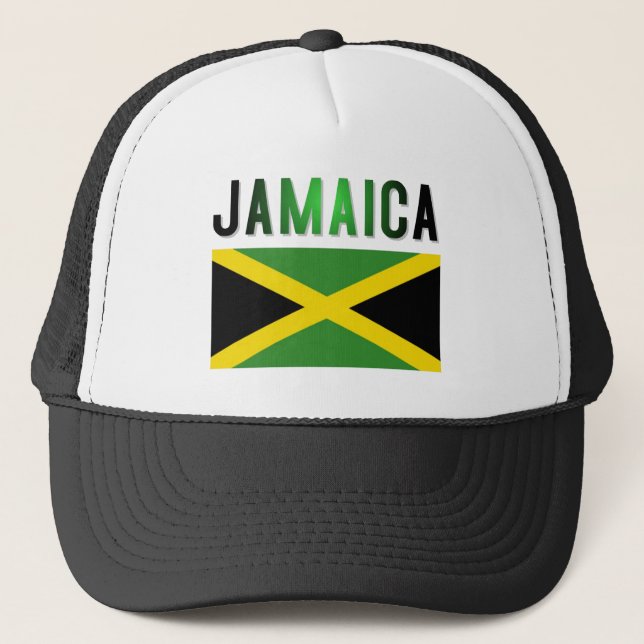 GORRA DE CAMIONERO JAMAICA (Anverso)