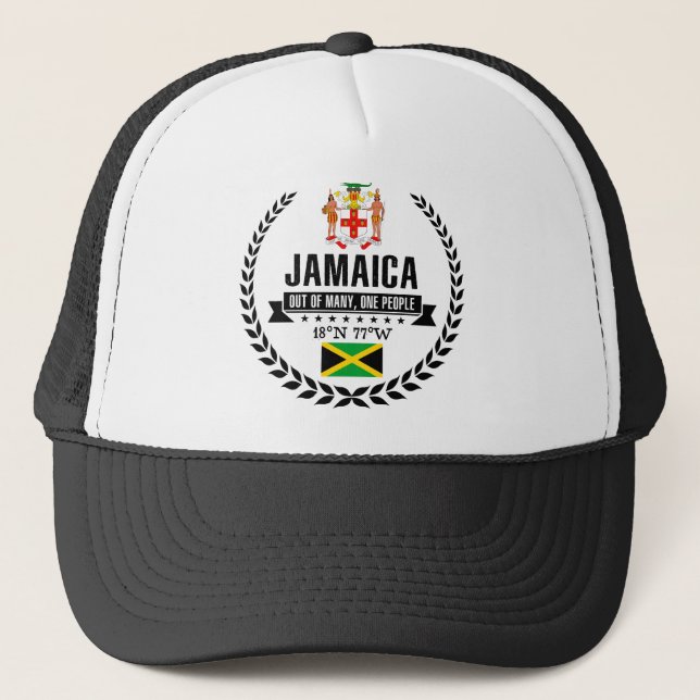 Gorra De Camionero Jamaica (Anverso)