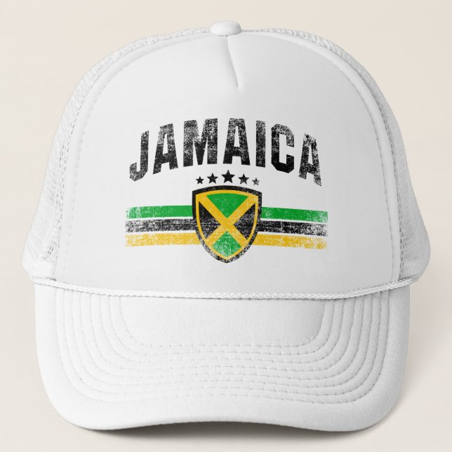 Gorra De Camionero Jamaica (Anverso)