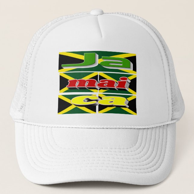 Gorra De Camionero Jamaica (Anverso)