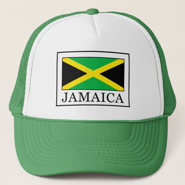 Gorra De Camionero Jamaica (Anverso)