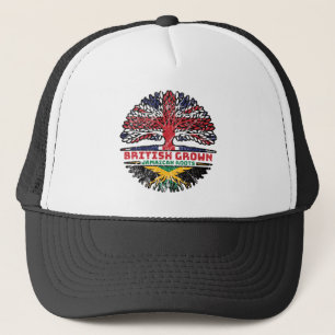 Gorra De Camionero Jamaica Jamaica Reino Unido Árbol británico