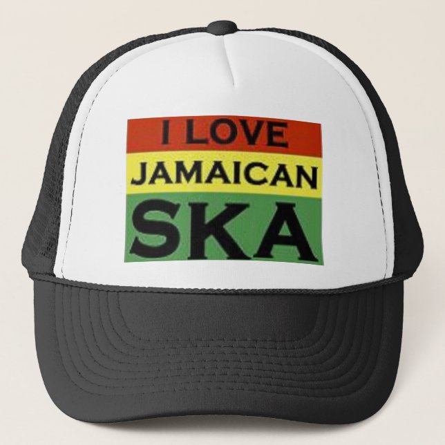 Gorra De Camionero jamaican ska cap (Anverso)