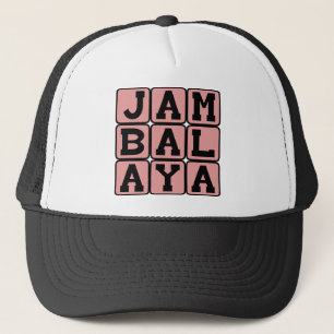 Gorra De Camionero Jambalaya, guarnición cajún