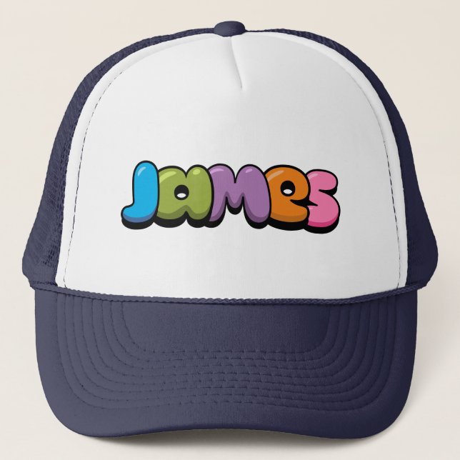 Gorra De Camionero James (Anverso)