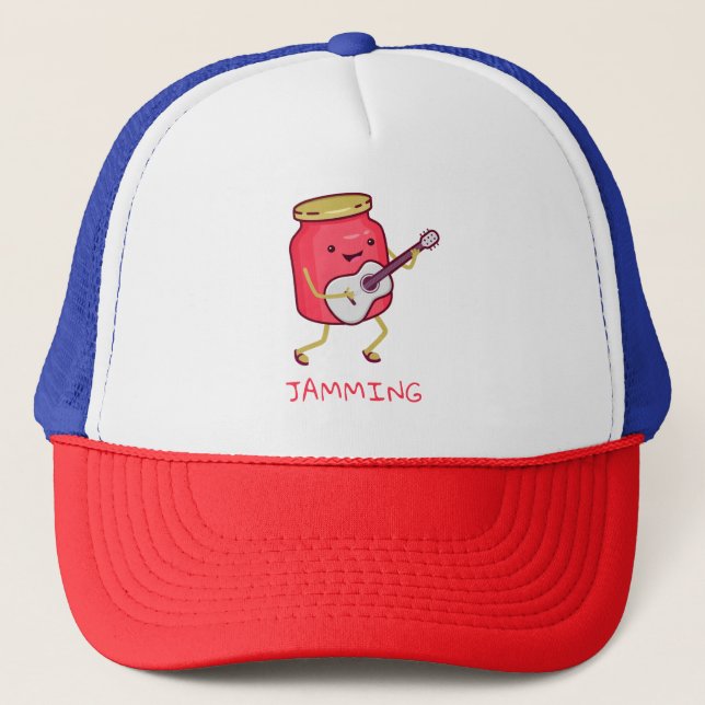 Gorra De Camionero Jamming Pun (Anverso)