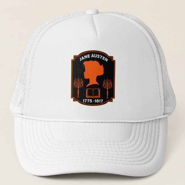 Gorra De Camionero Jane Austen English Novelist (Anverso)