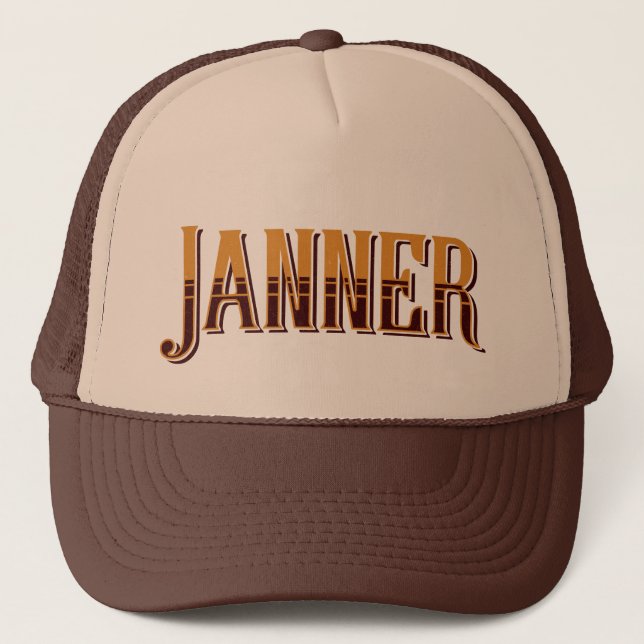 Gorra De Camionero Janner Devon Dialect Slang Trucker Hat (Anverso)