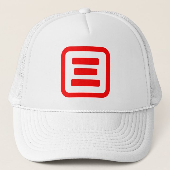 Gorra De Camionero Japanese Number Three 三 【San】 Kanji (Anverso)