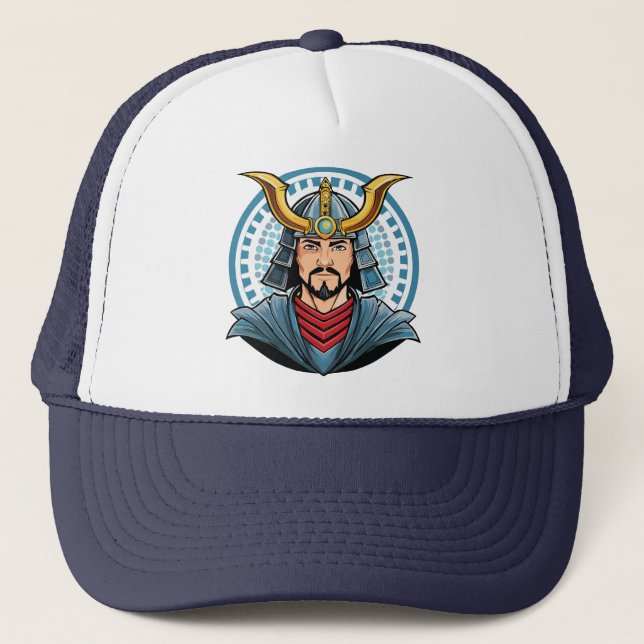 Gorra De Camionero Japanese samurai (Anverso)