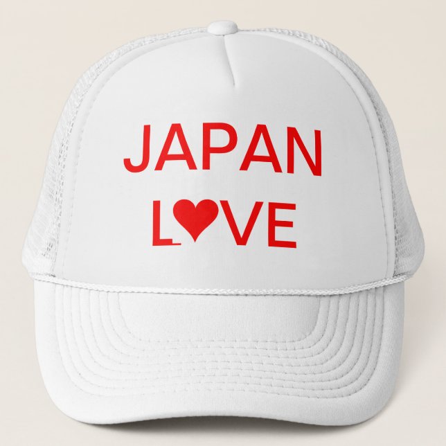 GORRA DE CAMIONERO JAPANLOVE (Anverso)